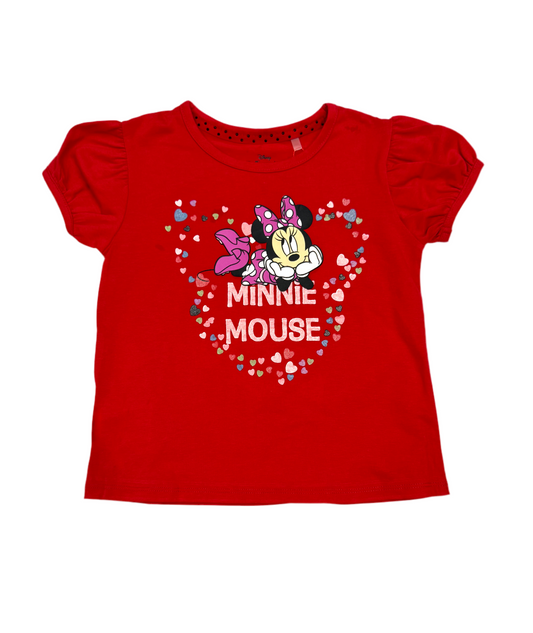 Camisa roja niña Minnie Disney MM-2452