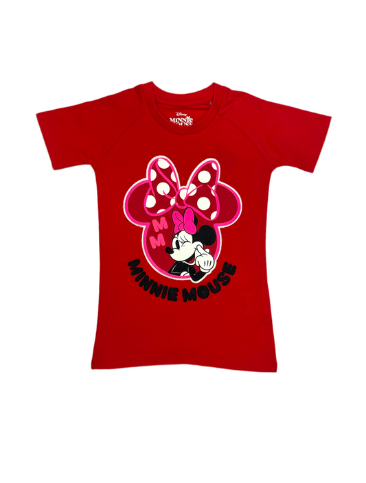 Camisa roja niña Minnie Disney MM-2630