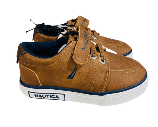 Zapatos mocasines tenis náutica cafe  niño