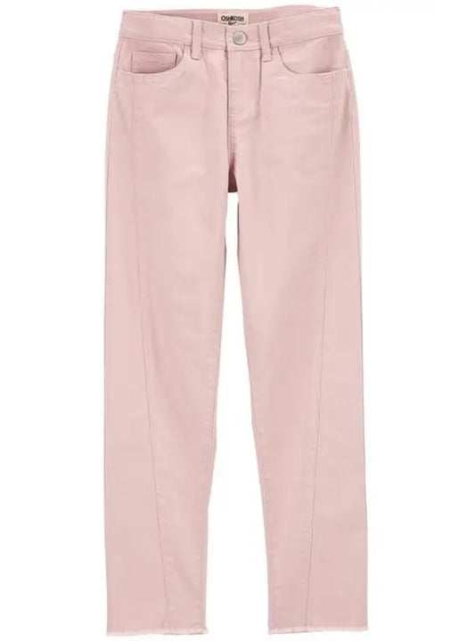 Pantalon Jeans Oshkosh niña rosado mom jeans