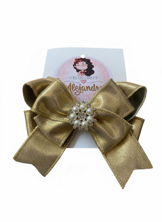 Gancho Chongo dorado