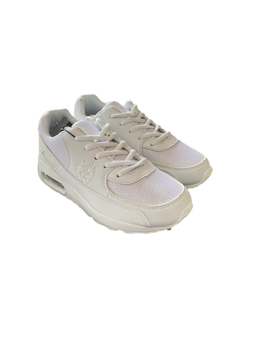 Tenis polo club niño niña Blancos c/cordones FISSION-WHI-BTS4-B