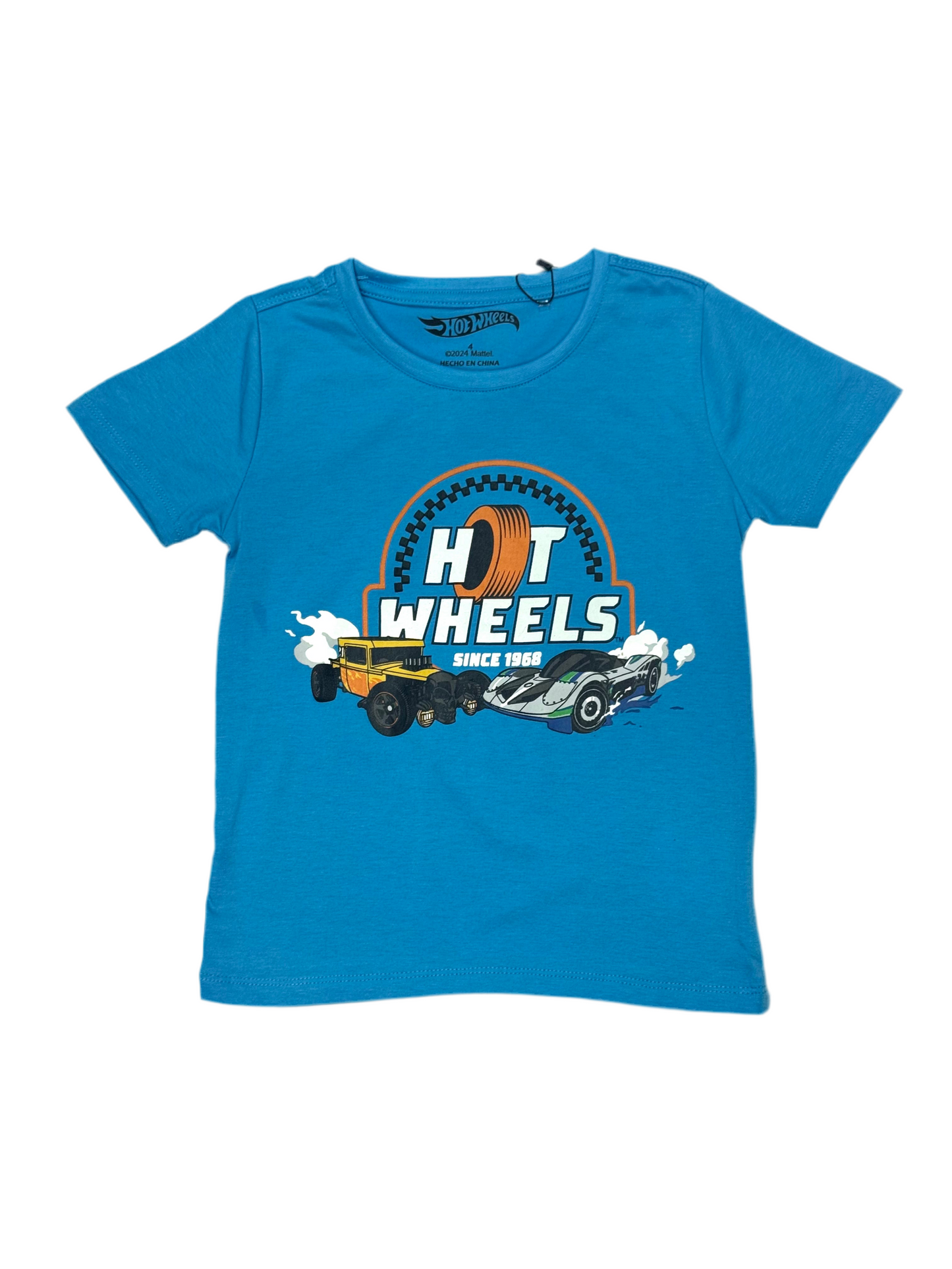 Camisa azul claro Hotwheels niño Disney HW-91389