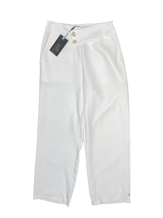 Pantalon Dama Tela Formal  blanco INT3-1734 690590490 promo 3x1000