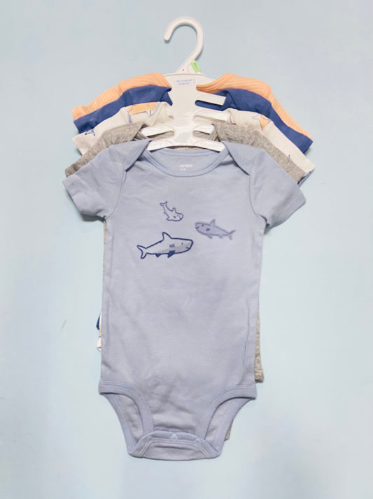 Set 5 mamelucos Carter's bebe niño