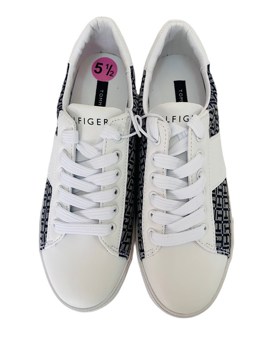 Tenis blancos tommy niña mujer