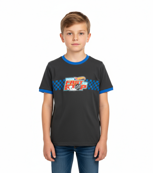 Camisa gris niño Hotwheels HW-91341 Disney