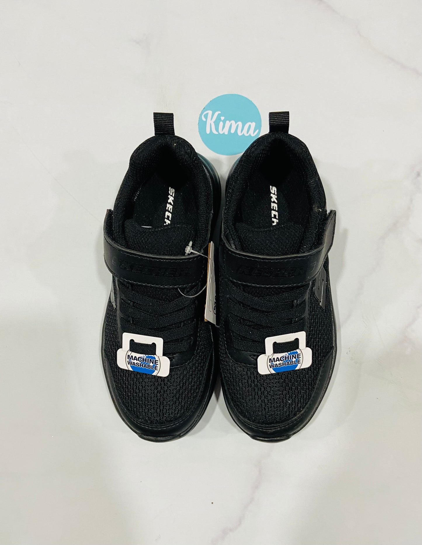 Tenis Negros Niño Niña Skechers zapatos negros