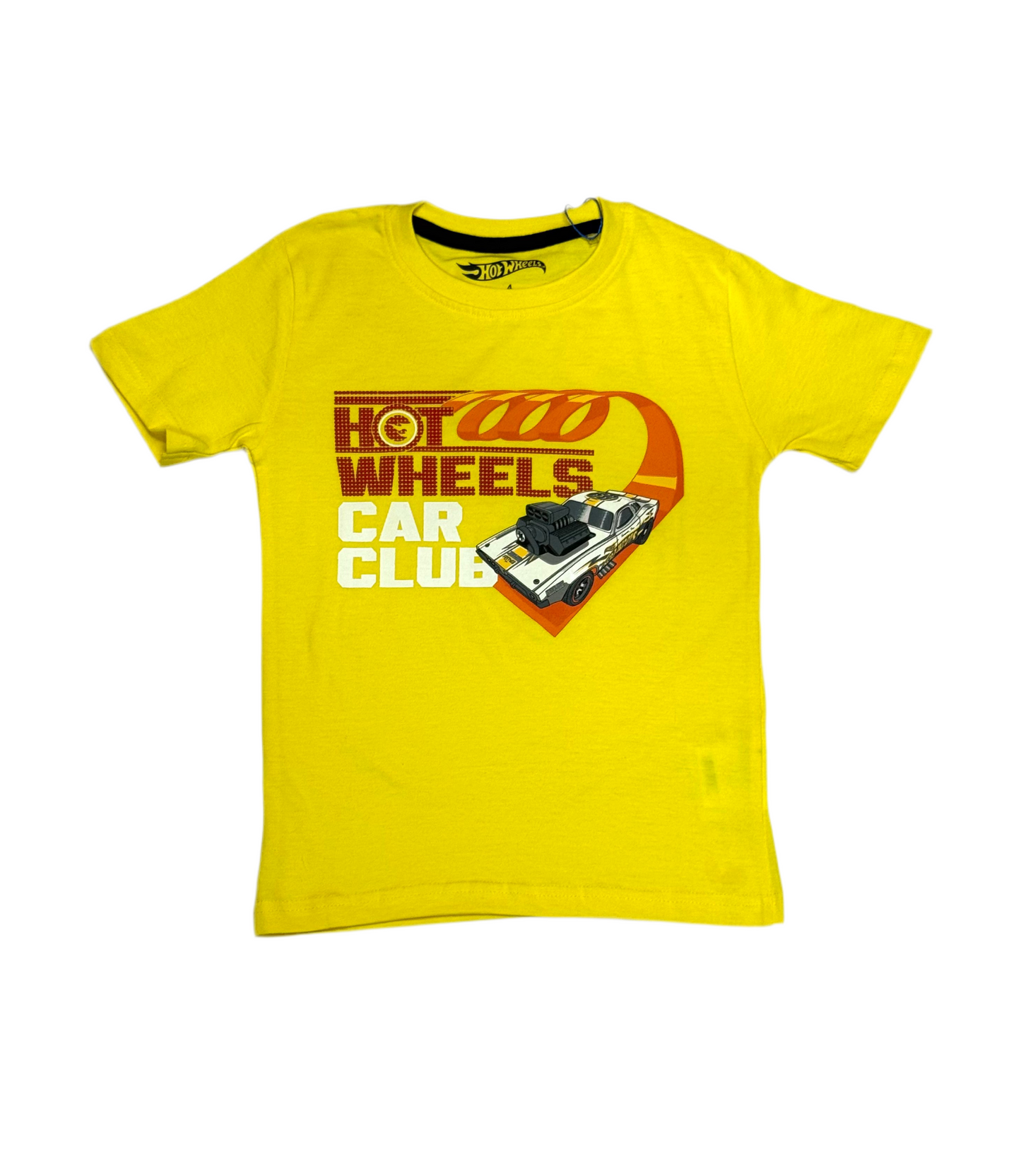 Camisa amarilla niño Hotwheels Disney HW-91428