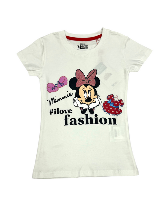 Camisa blanca niña Minnie Disney MM-2405