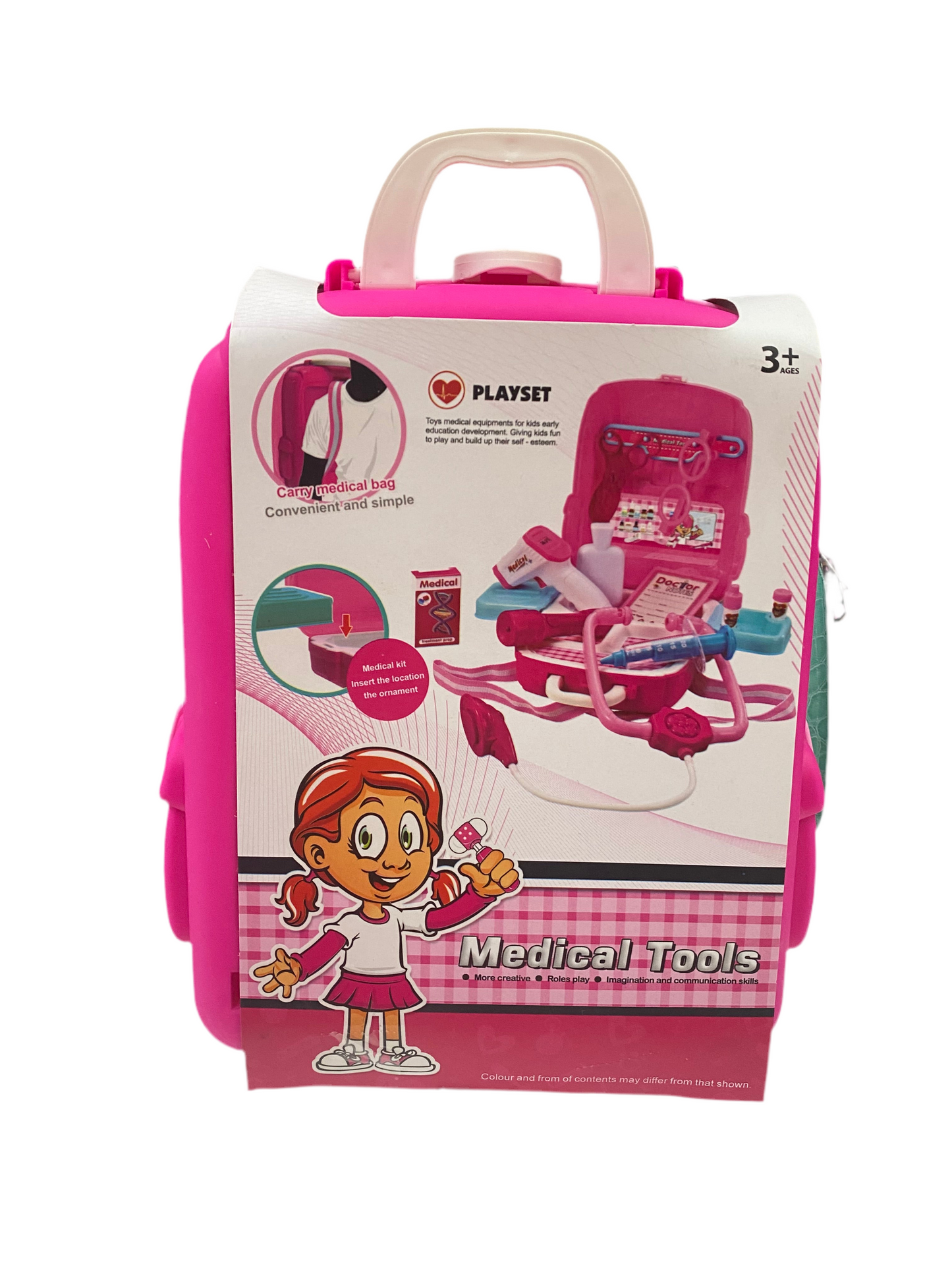 Juguete maleta doctora niña