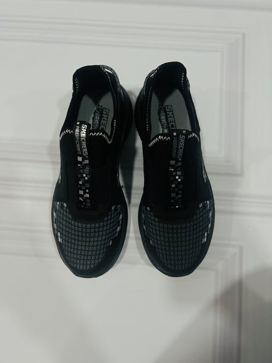 Tenis Negros Niño Skechers zapatos negros