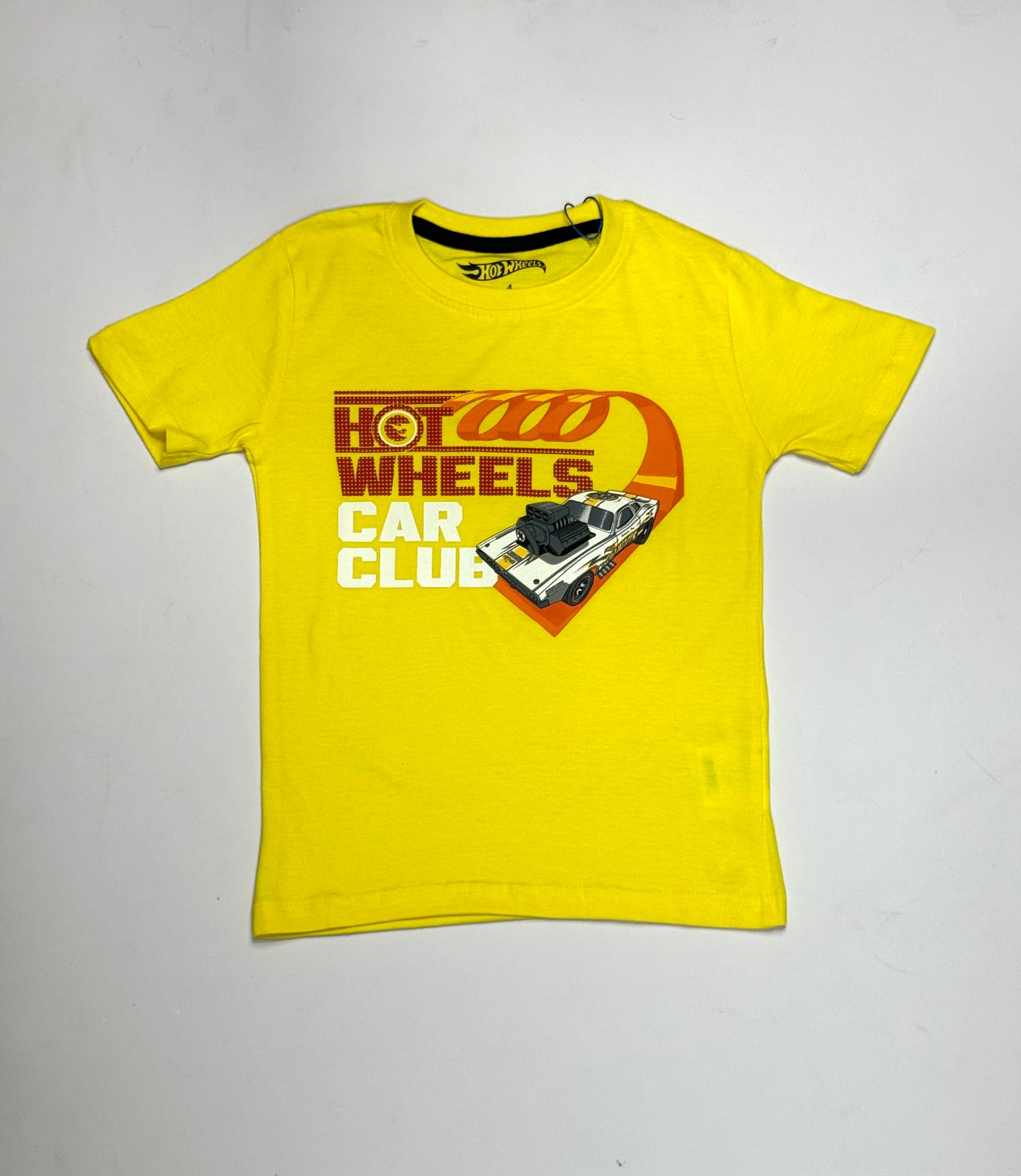 Camisa amarilla niño Hotwheels Disney HW-91428