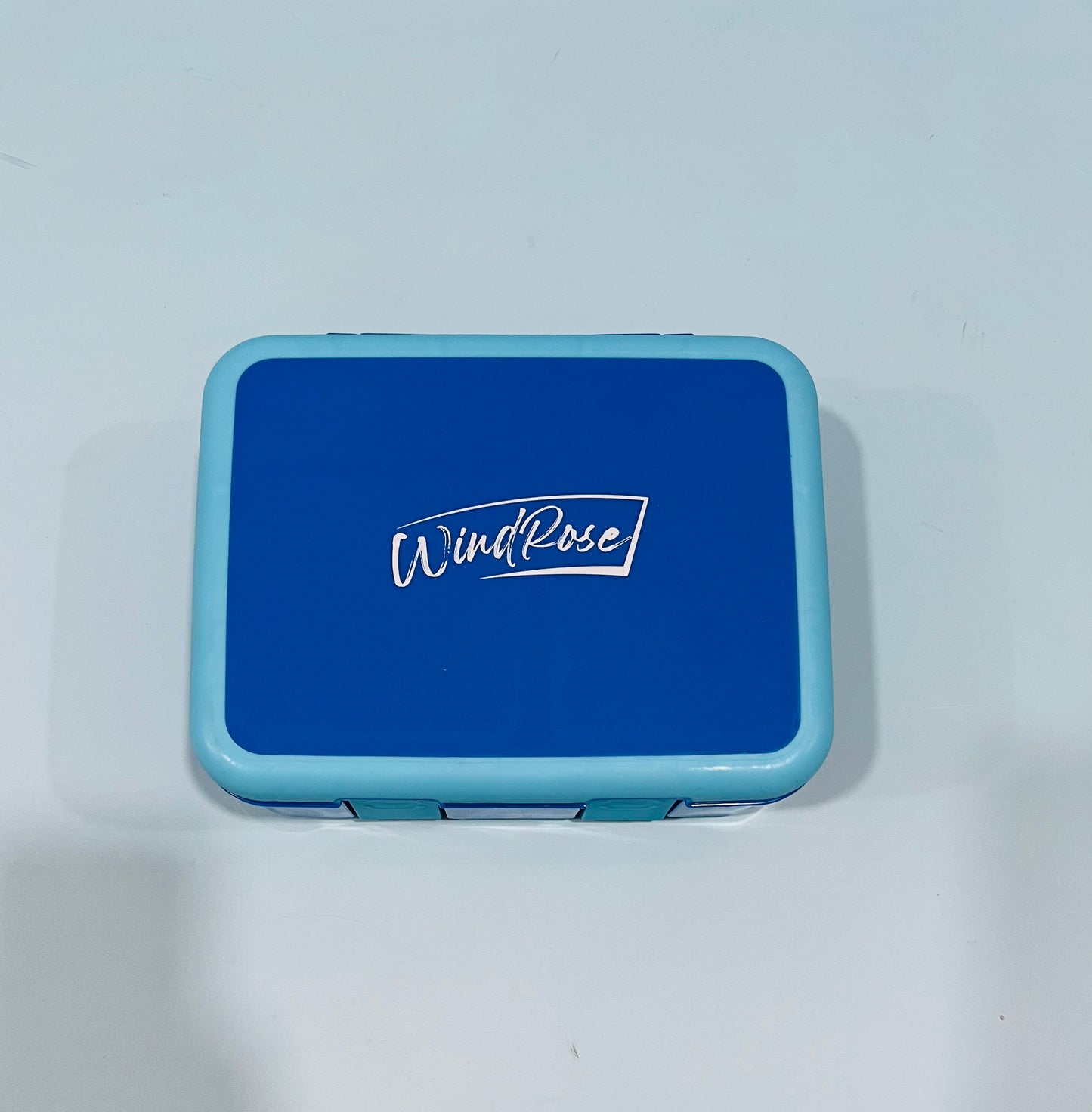 Contenedor Lonchera azul para comida
