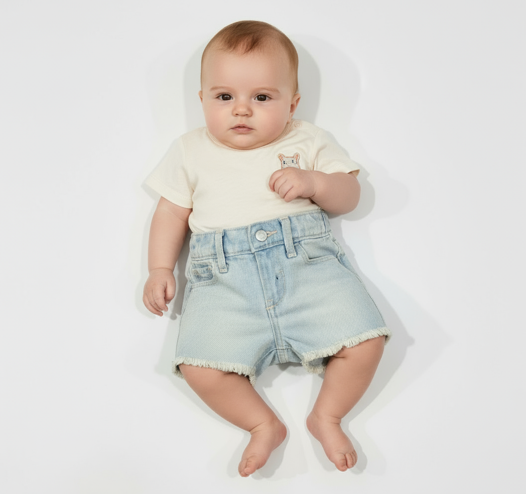 Short jeans Old navy bebe Niña promo 3x1000
