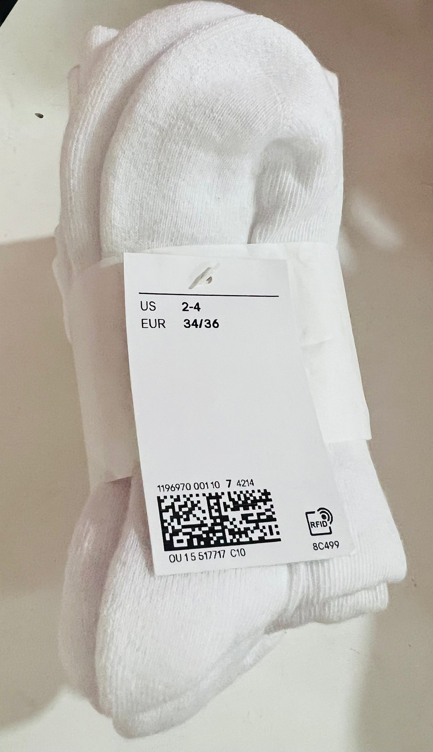 Calcetines blancos altos H&M 5 pares 1183642