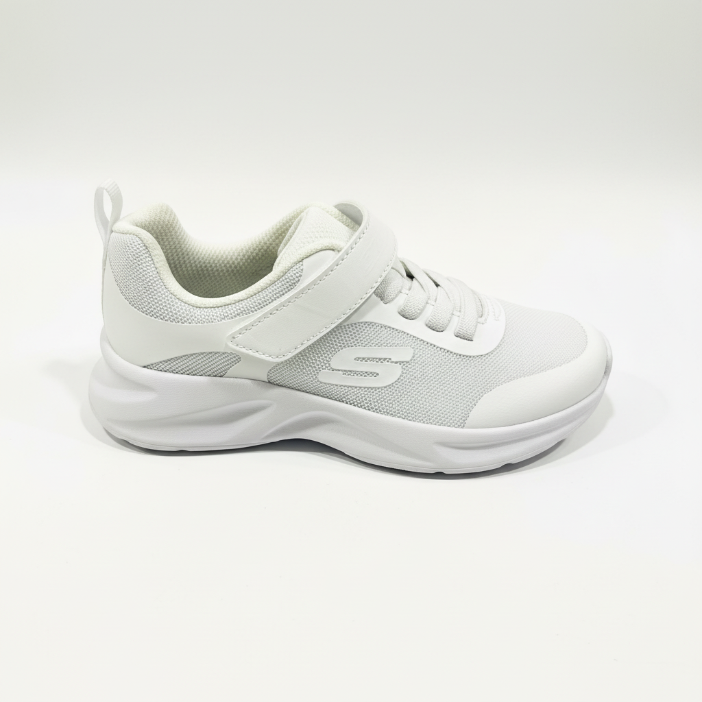 Tenis blancos Skechers Unisex niña niño
