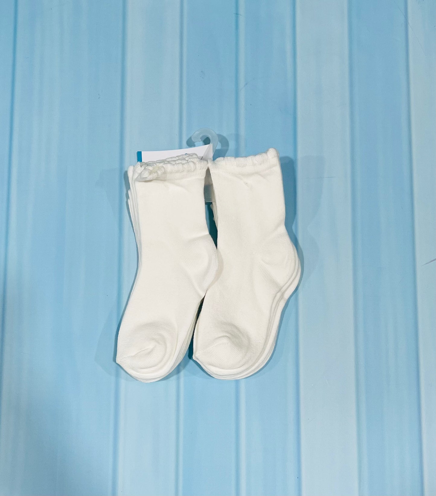 Set de 6 Calcetines Carters blancos borde orilla