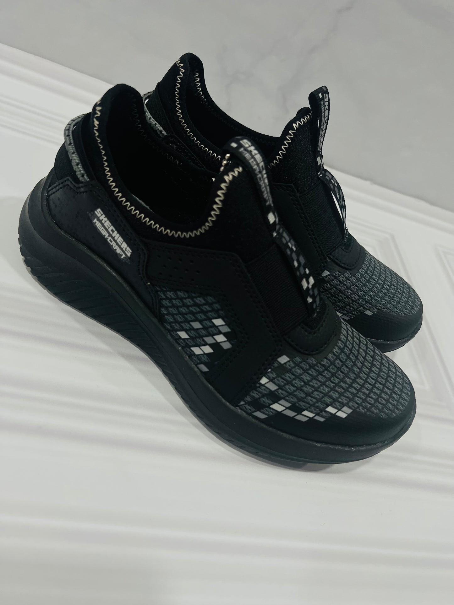 Tenis Negros Niño Skechers zapatos negros