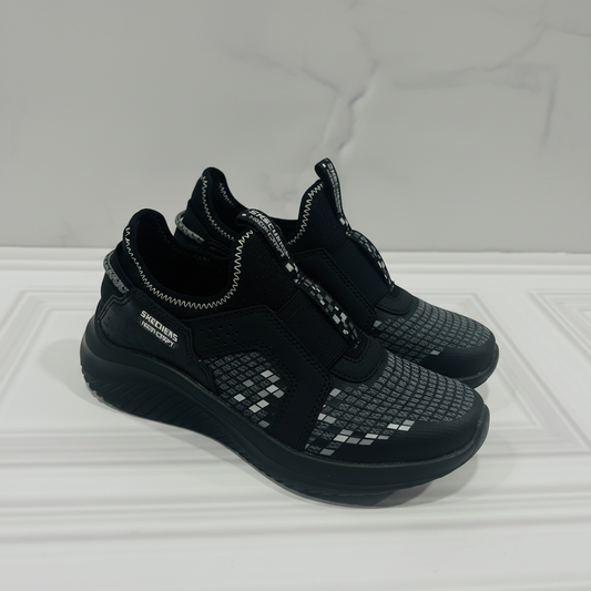 Tenis Negros Niño Skechers zapatos negros