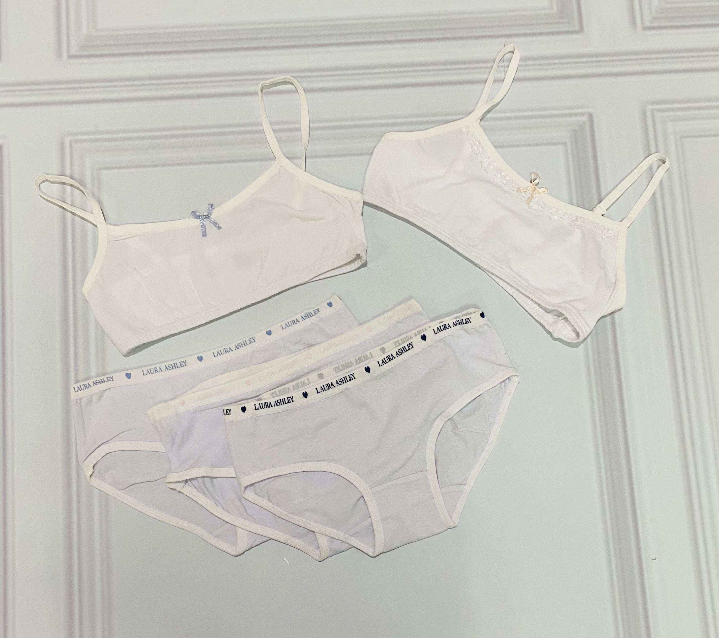 Nina Ropa Intima Catalog Set 5 piezas ropa interior niña centros blancos panties – Kima Shop HN