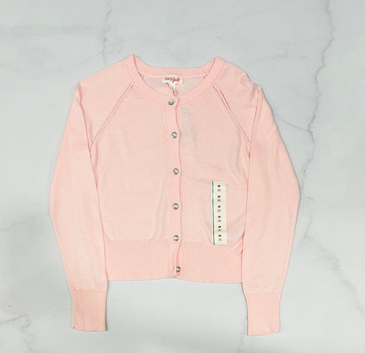 Sueter cardigan rosado Cat & Jack niña 96694512