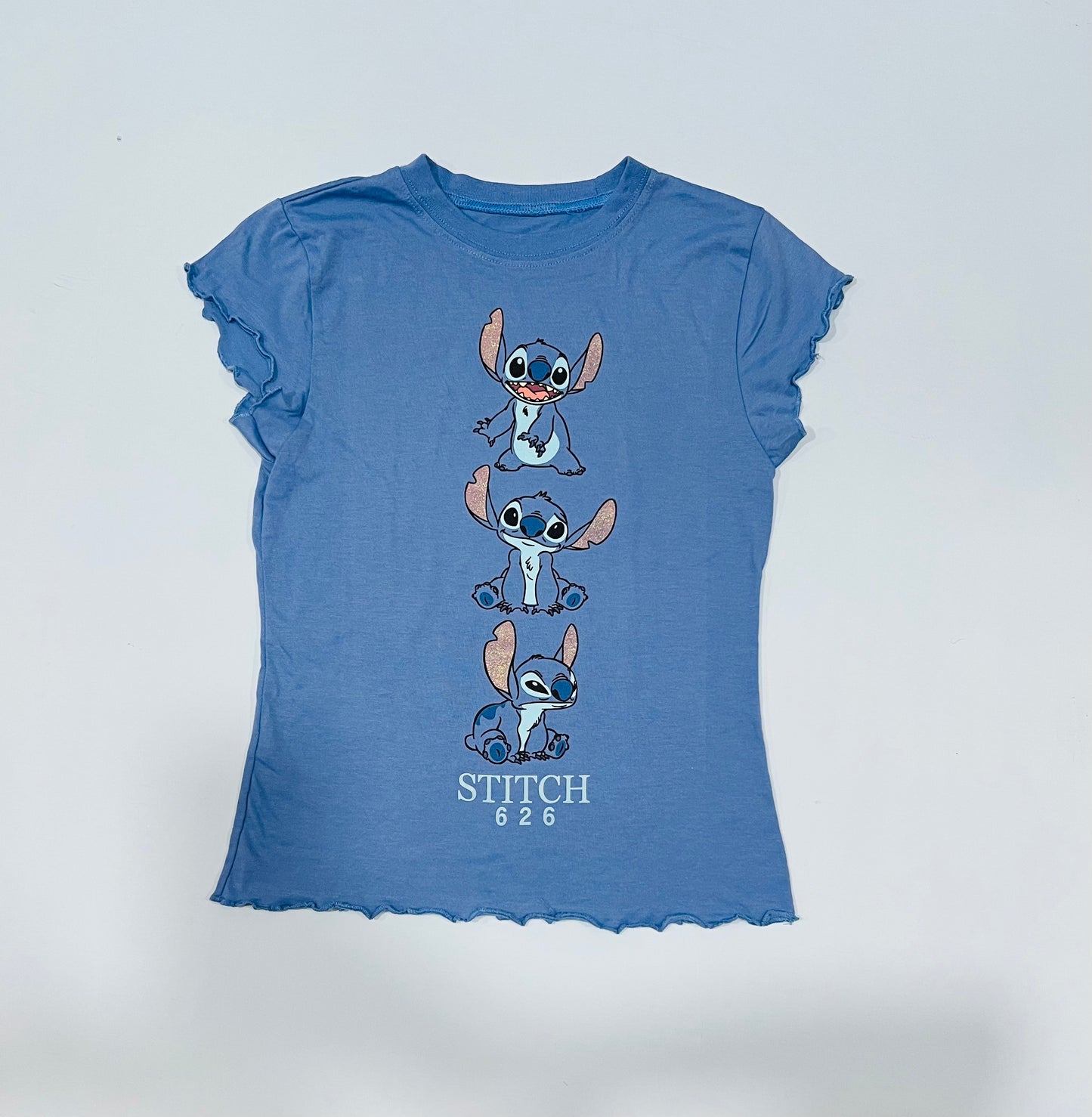 Camisa azul Stitch niña Disney