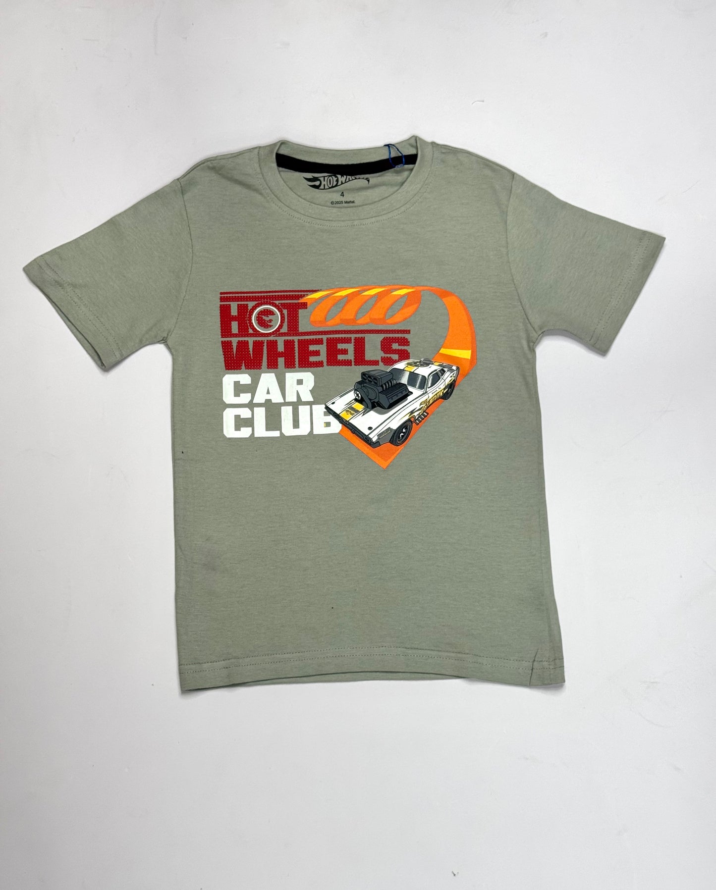 Camisa gris niño Hotwheels Disney HW-91428