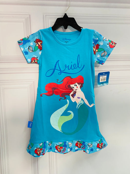 Pijama Vestido Sirena Ariel Disney azul niña 86384368