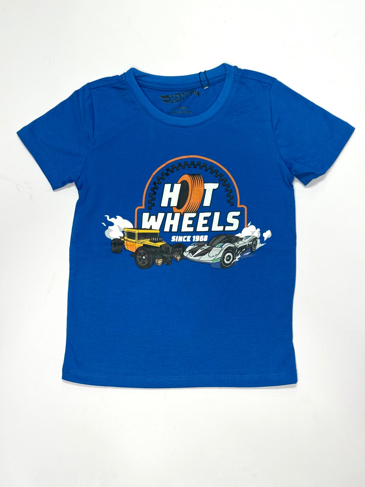 Camisa azul oscuro Hotwheels niño Disney HW-91389