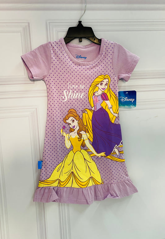 Pijama Vestido princesas morado niña 88547056