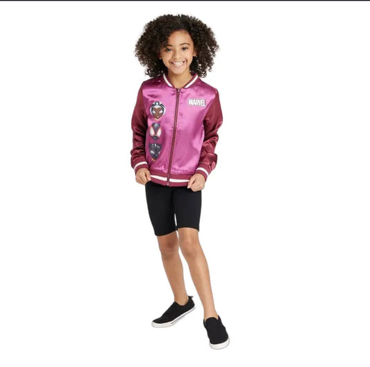 Chaqueta Chamarra morada Marvel niña  45902832