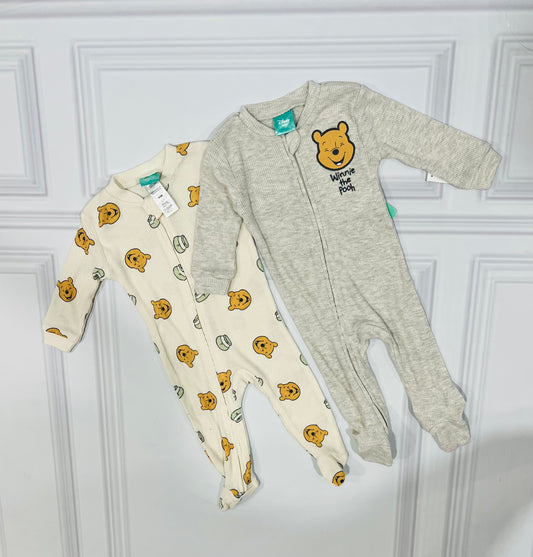 Set 2 piezas bebe niño niña Disney Winnie the pooh