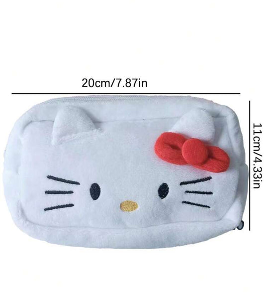 Cartuchera blanca Hello Kitty niña