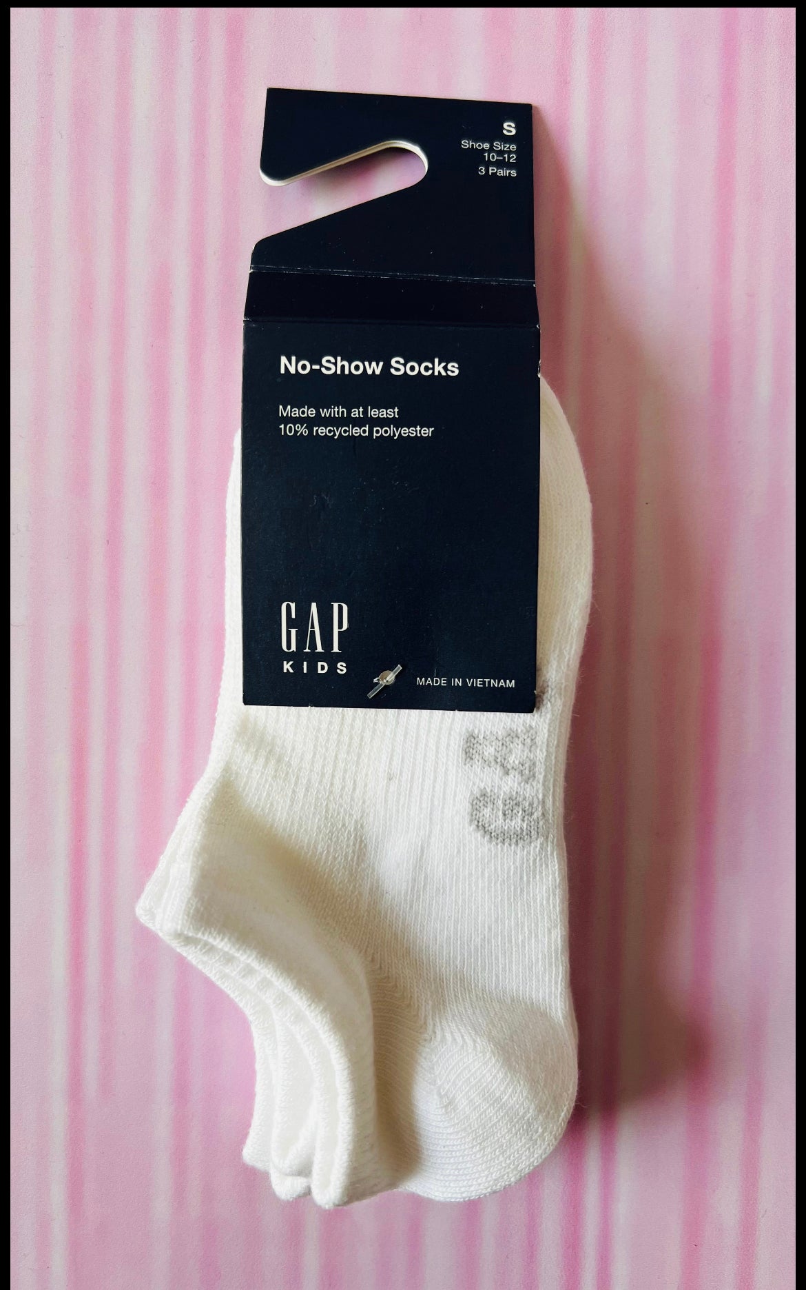 Set 3 pares calcetines Blancos al tobillo Gap 83335