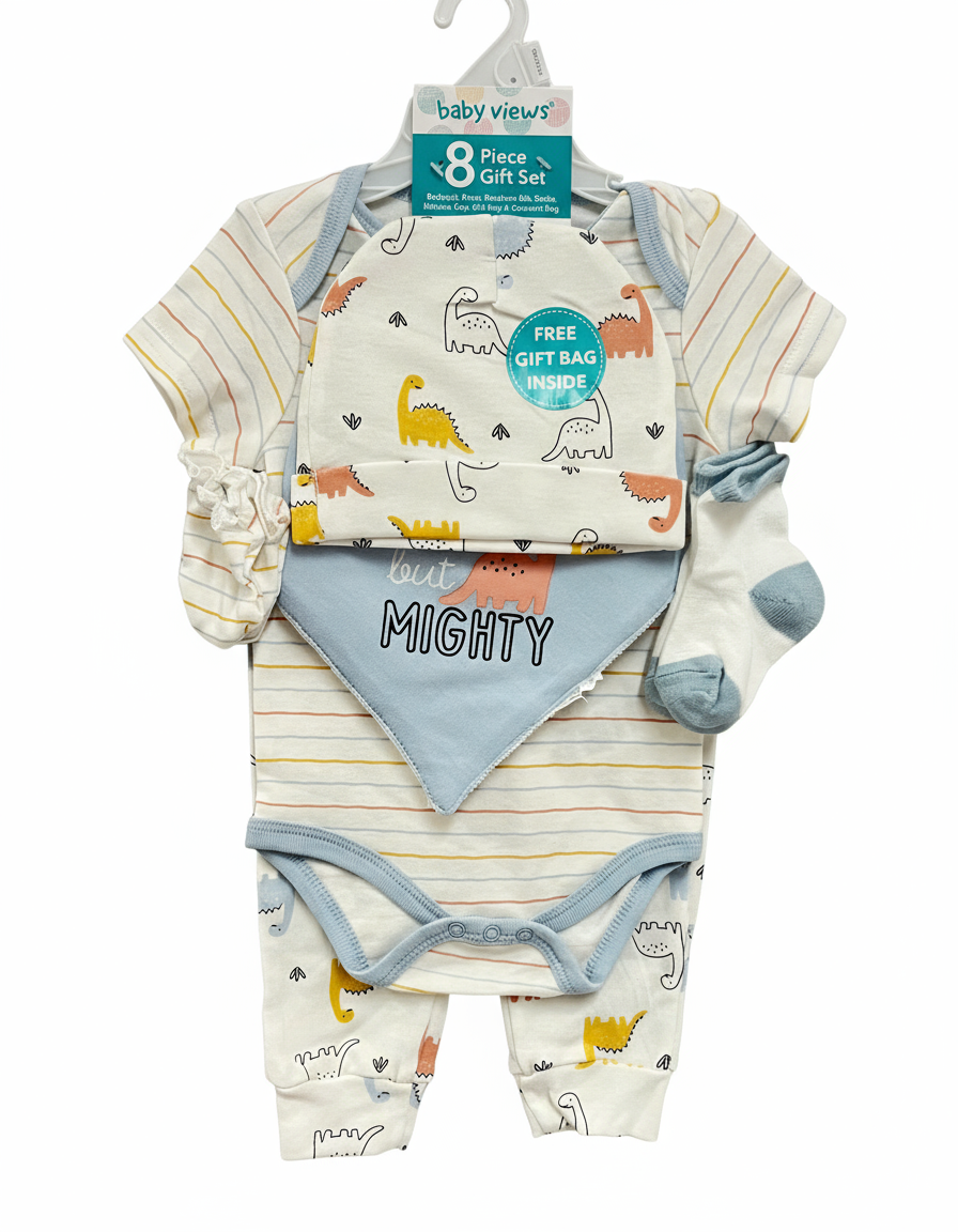 Pijama 8 piezas azul bebe Niño Baby views