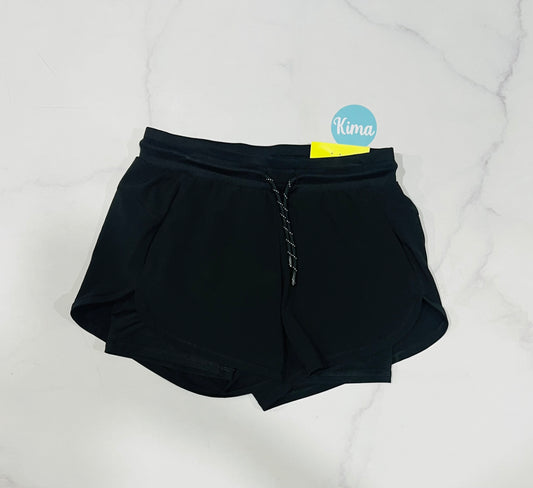 Calzoneta Short negro de baño niña