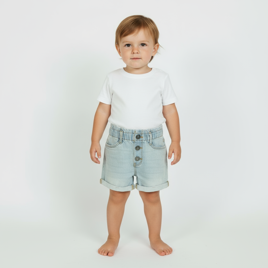 Short jeans bebe Niña promo 3x1000