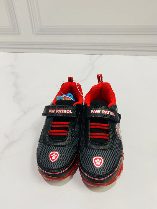 Tenis paw patrol niño negro luces