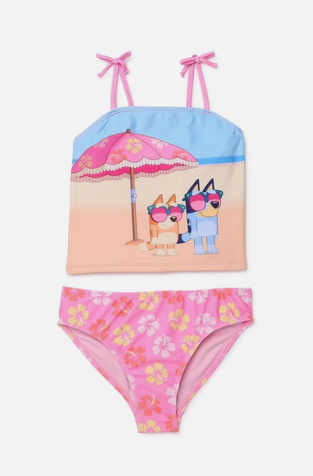 Traje de baño 2 piezas Bluey niña