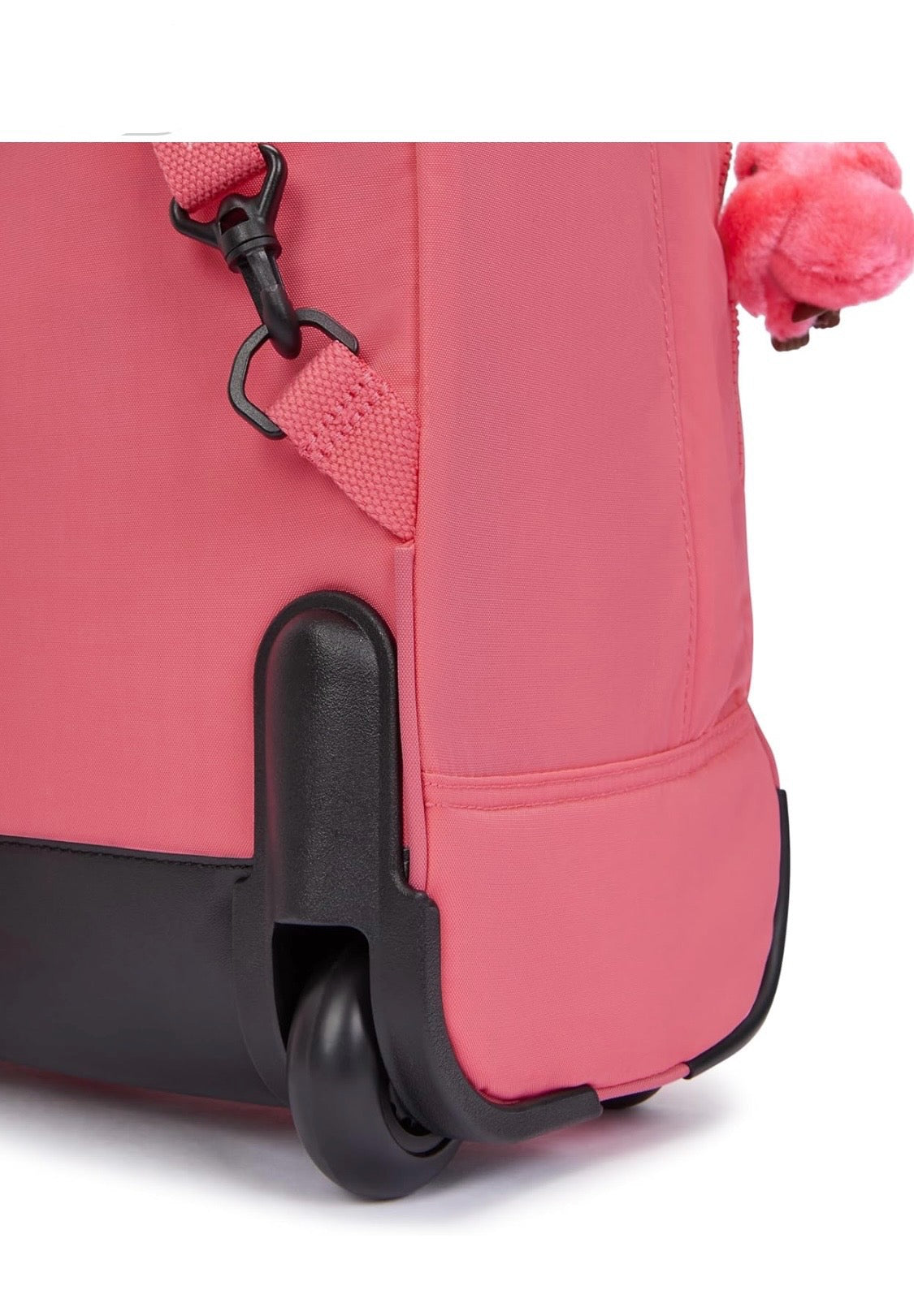 Mochila ruedas Kipling rosada