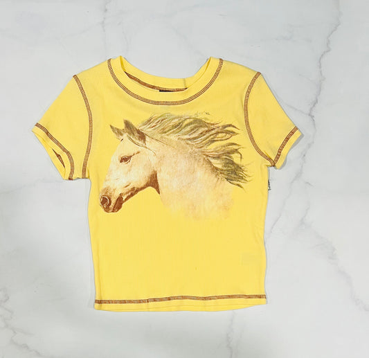 Camisa amarilla niña