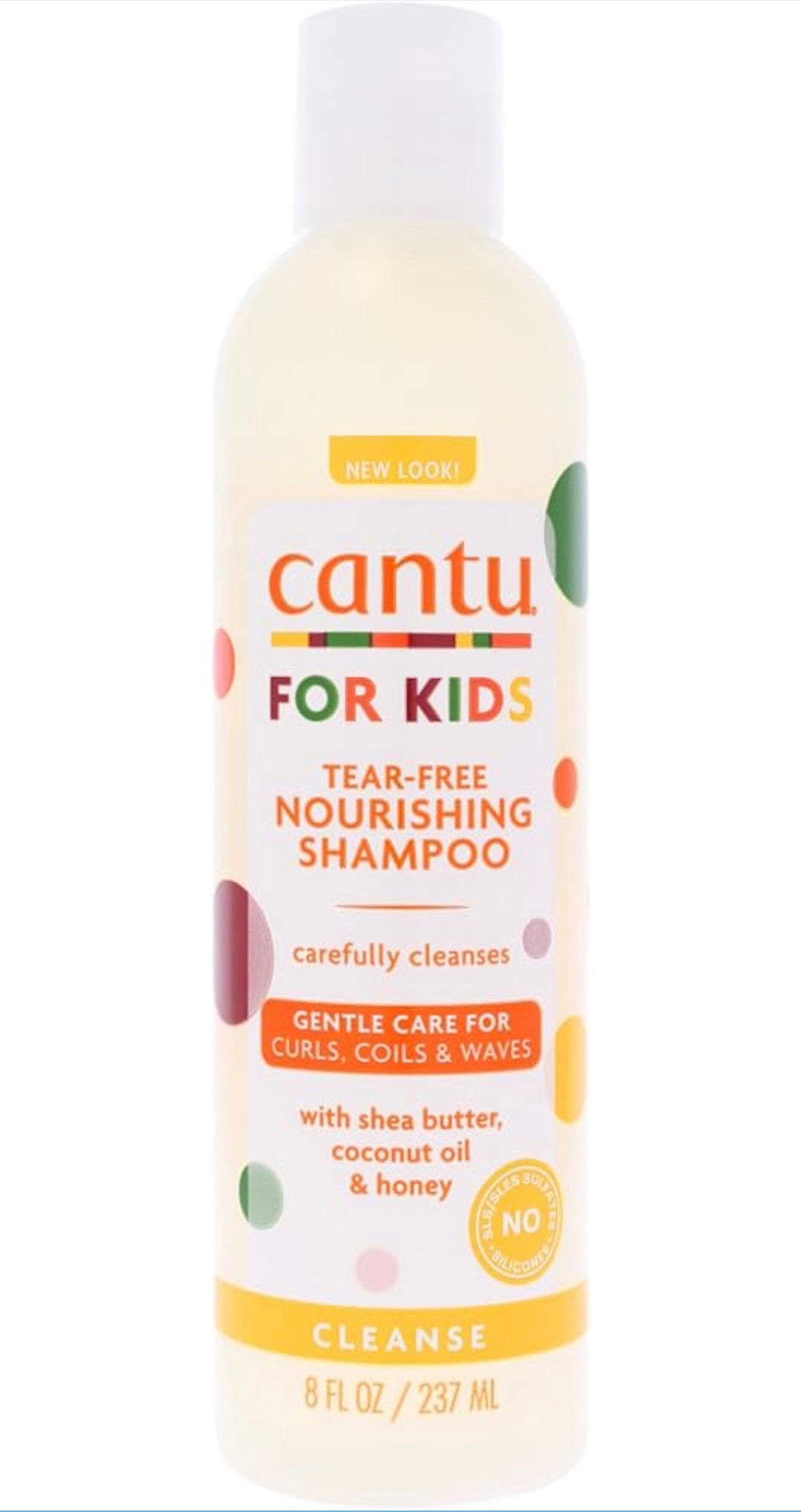 Shampoo Cantu 8 FL OZ / 237 ML Nourishing Tear Free