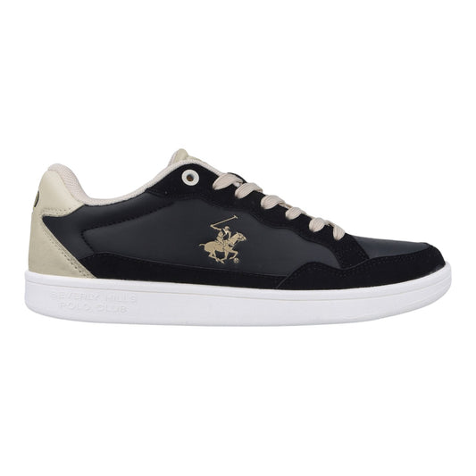 Tenis Polo Club negro mujer GLORY-BL-W6-B