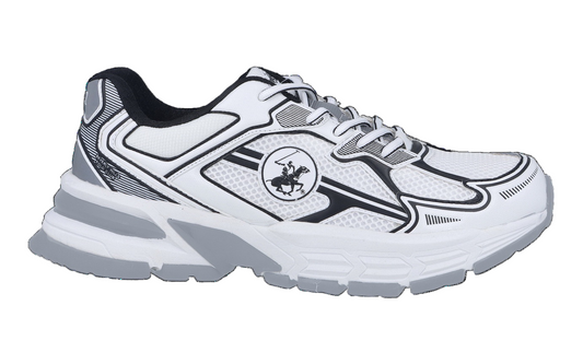 Tenis blancos Polo adulto mujer o niña grande GRAVELA-WHBL-W5-A