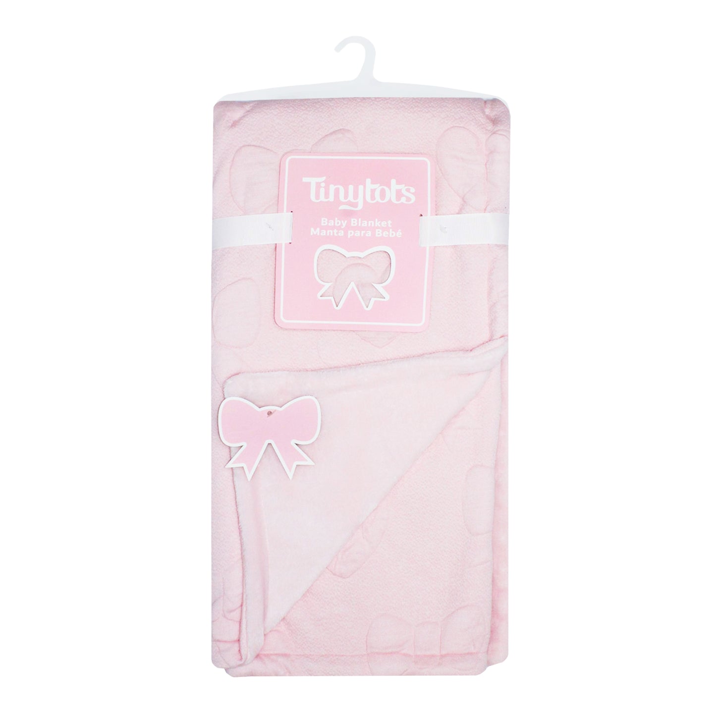 Cobija sabana rosada bebe niña Tinytots GS72780