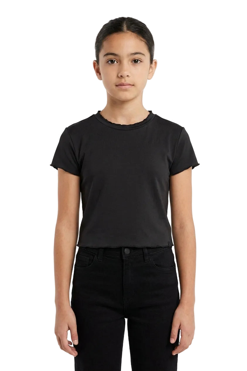 Camisa Blusa Gloss Negra Niña Grande 31873-008910