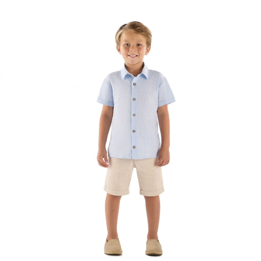Camisa azul niño Up Baby 46345-134202