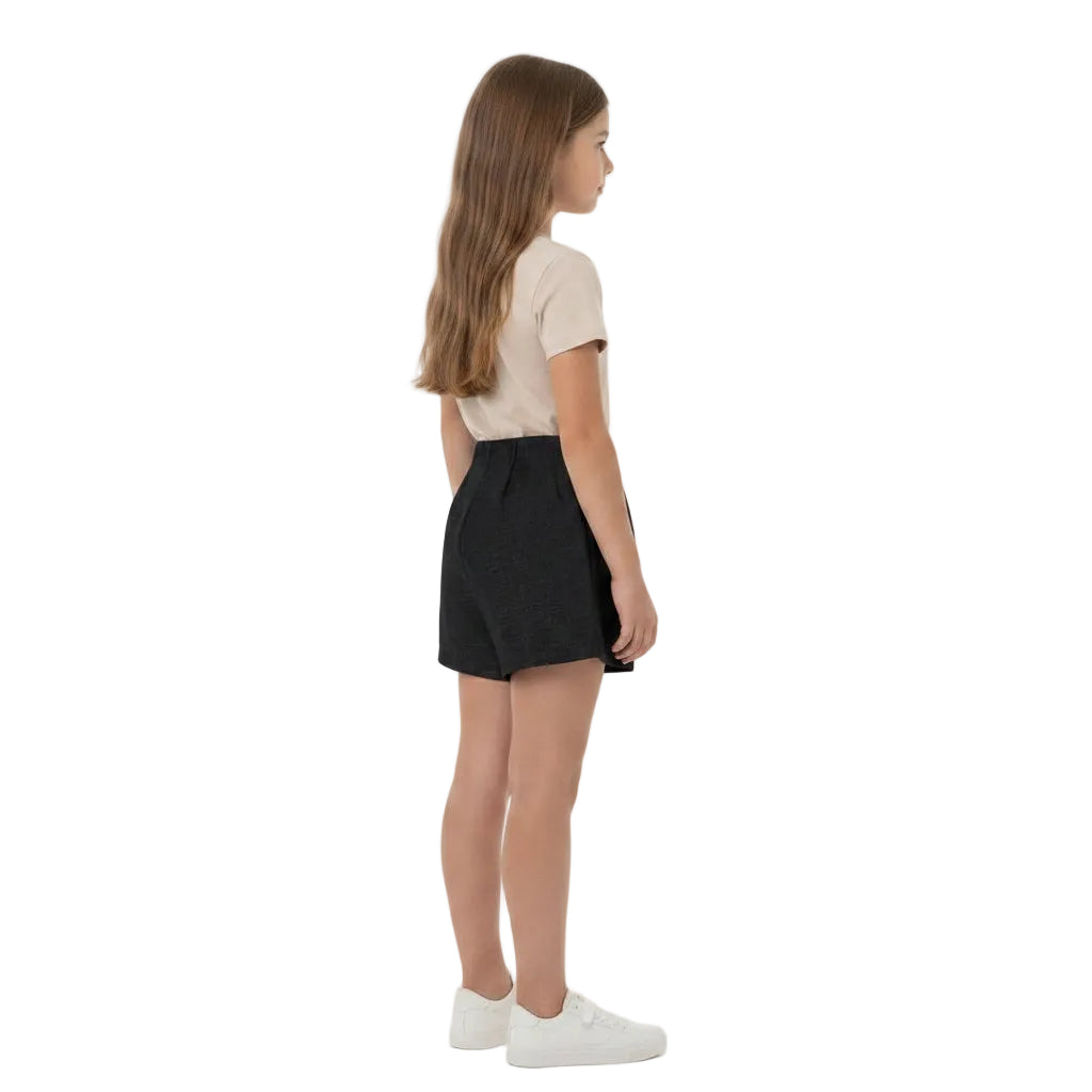 Falda short Gloss Negra Niña Grande 31834-008910