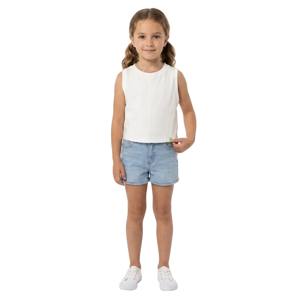 Camisa Blusa Gloss Blanca Niña Grande 31878-000101